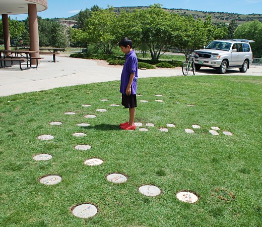 [ Another 'Eagle Scout' layout - at a school, near Denver ]