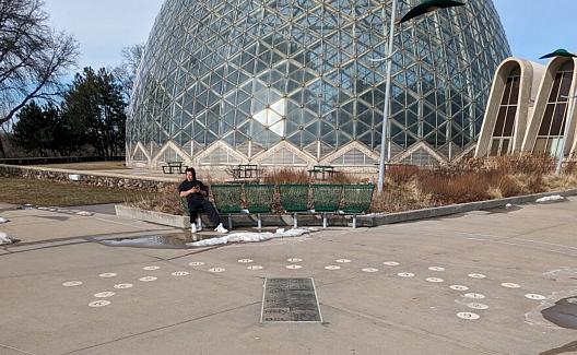 [ at 'Mitchell Park Domes', Milwaukee, Wisconsin ]