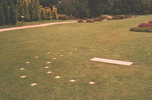 [ Human Sundial at 'Jodrell Bank', in UK ]