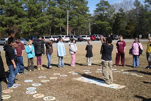 [ A mosaic 'Eagle Scout' layout - at Virginia Beach, USA ]